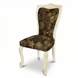 Home sas1 model ahşap ham sandalye oymalı klasik