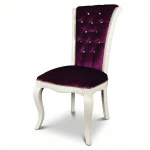 sas12 model oymalı klasik ahşap yemek masası sandalyesi