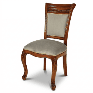 Home sas19 model oymalı klasik ahşap yemek masası sandalyesi