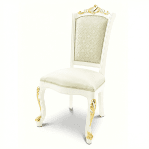 sas033 model oymalı klasik ahşap yemek masası sandalyesi