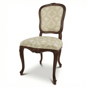 sas041 model oymalı klasik ahşap yemek masası sandalyesi