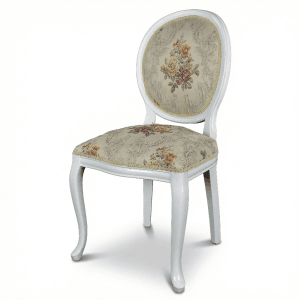 sas109 model yuvarlak klasik ahşap yemek masası sandalyesi