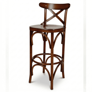 sas703 model ahşap yüksek bar sandalyesi