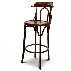 sas704 model tonet ahşap yüksek bar sandalyesi