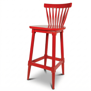 sas708 model ahşap yüksek bar sandalyesi